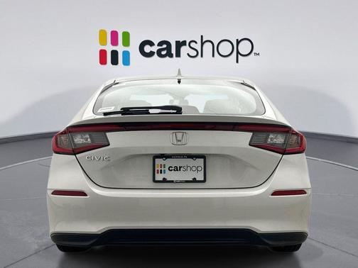 Platinum White 2023 Honda Civic EX-L