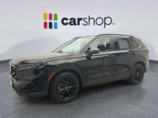 Crystal Black 2025 Honda CR-V Hybrid Sport AWD