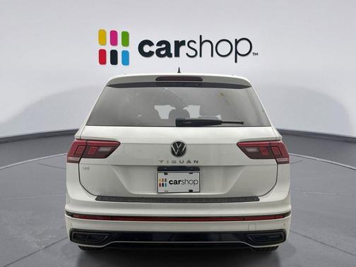 Opal White 2023 Volkswagen Tiguan 2.0T SE R-Line Black