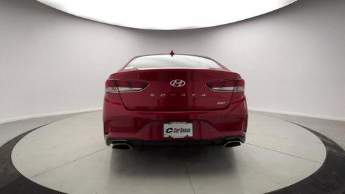 Scarlet Red 2018 Hyundai SONATA Sport 2.0T