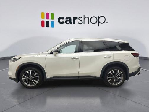 Majestic White 2023 INFINITI QX60 Luxe