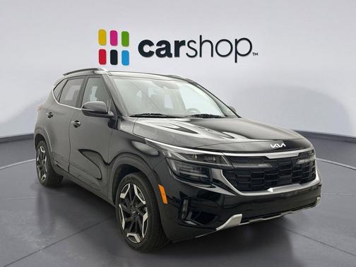 Fusion Black 2024 Kia Seltos SX Turbo