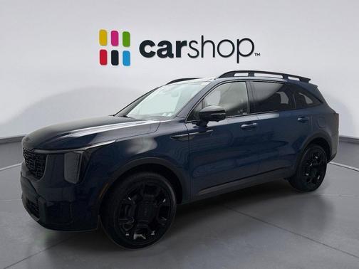 Midnight Lake Blue 2025 Kia Sorento SX