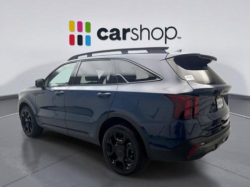 Midnight Lake Blue 2025 Kia Sorento SX