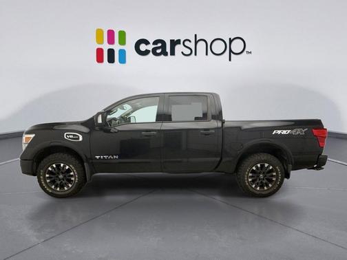 Magnetic Black 2017 Nissan Titan PRO-4X