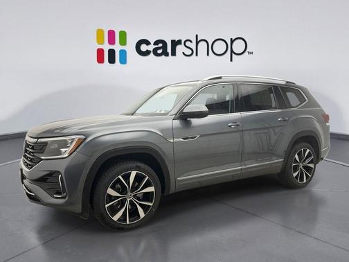 Platinum Gray 2024 Volkswagen Atlas 2.0T SEL Premium R-Line 4MOTION