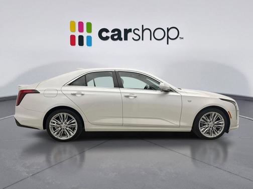 Crystal White Tricoat 2021 Cadillac CT4 Premium Luxury