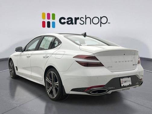 Alta White 2024 Genesis G70 3.3T AWD Sport Advanced
