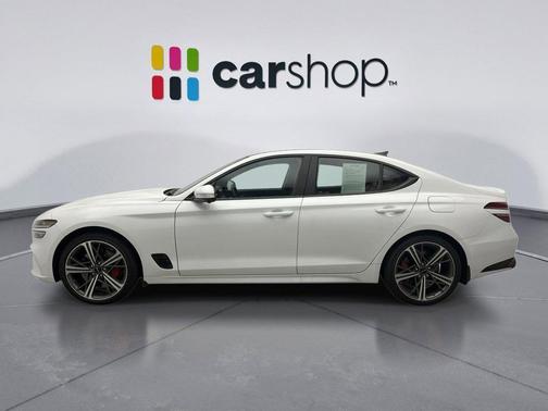 Alta White 2024 Genesis G70 3.3T AWD Sport Advanced