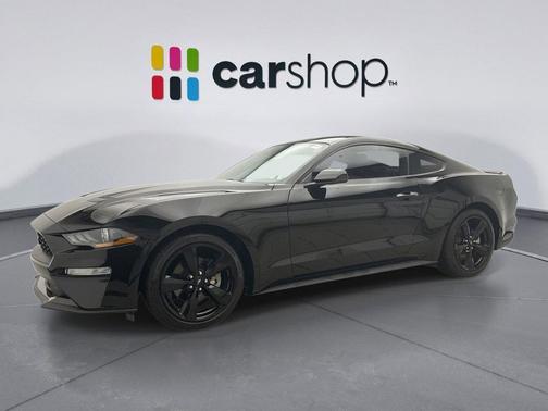 SHADOW BLACK 2022 Ford Mustang EcoBoost Premium