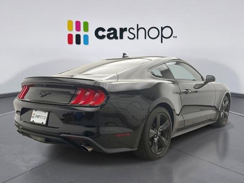 SHADOW BLACK 2022 Ford Mustang EcoBoost Premium