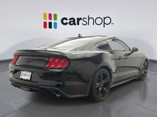 SHADOW BLACK 2022 Ford Mustang EcoBoost Premium