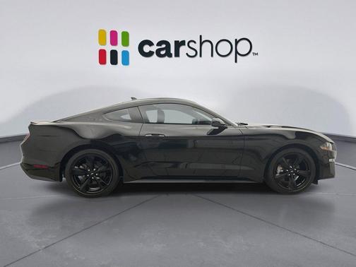 SHADOW BLACK 2022 Ford Mustang EcoBoost Premium
