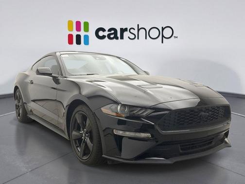 SHADOW BLACK 2022 Ford Mustang EcoBoost Premium