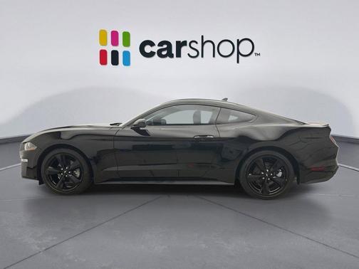 SHADOW BLACK 2022 Ford Mustang EcoBoost Premium
