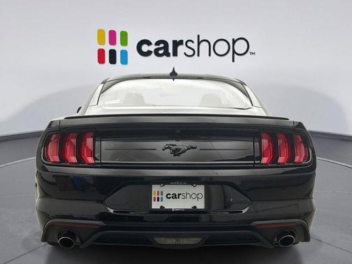 SHADOW BLACK 2022 Ford Mustang EcoBoost Premium