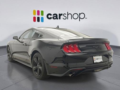 SHADOW BLACK 2022 Ford Mustang EcoBoost Premium