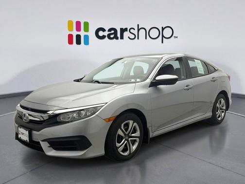 Lunar Silver 2018 Honda Civic LX