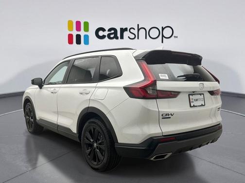 Platinum White 2026 Honda CR-V Hybrid Sport Touring AWD