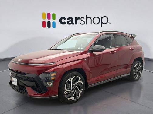 Ultimate Red Metallic 2025 Hyundai KONA N Line S