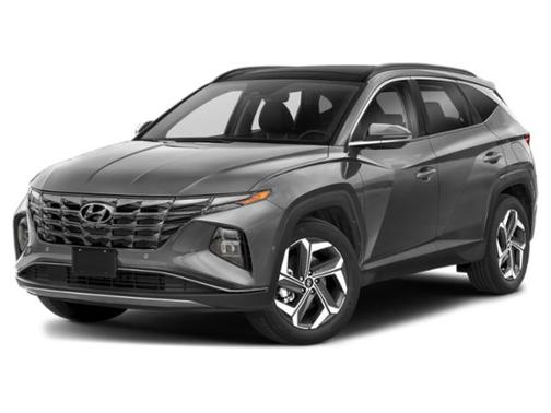 Amazon Gray 2022 Hyundai TUCSON Limited