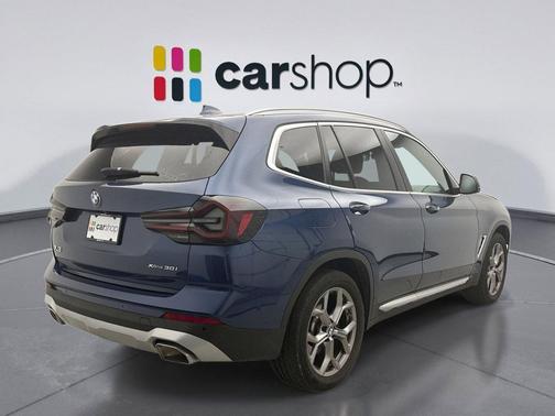 Phytonic Blue Metallic 2023 BMW X3 xDrive30i