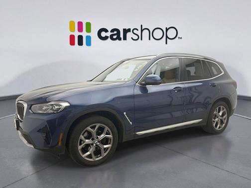 Phytonic Blue Metallic 2023 BMW X3 xDrive30i