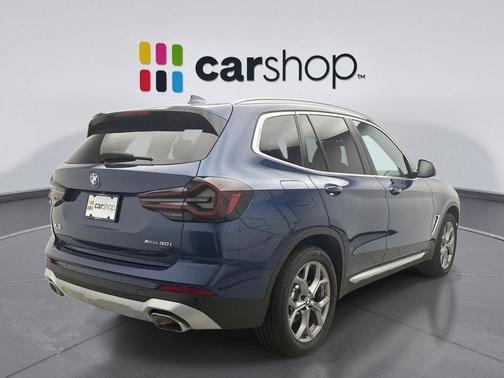 Phytonic Blue Metallic 2023 BMW X3 xDrive30i