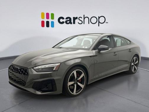 Chronos Gray Metallic 2023 Audi A5 Sportback 45 S Line Premium Plus