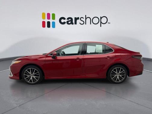 Supersonic Red 2024 Toyota Camry Hybrid XLE