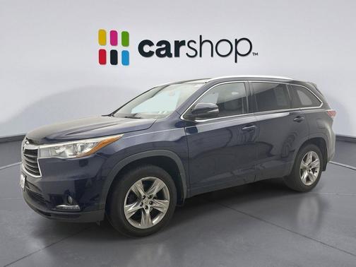 Nautical Blue Metallic 2015 Toyota Highlander Limited