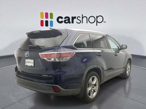 Nautical Blue Metallic 2015 Toyota Highlander Limited