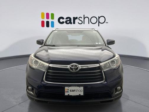 Nautical Blue Metallic 2015 Toyota Highlander Limited