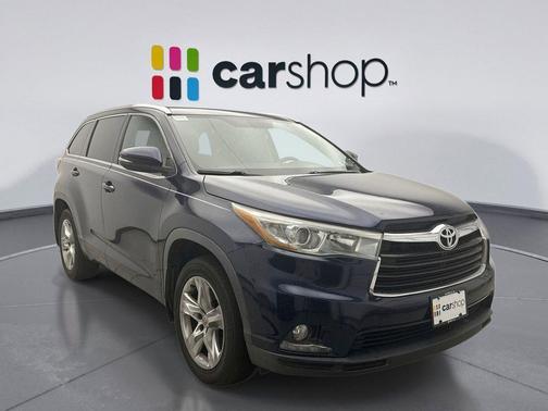 Nautical Blue Metallic 2015 Toyota Highlander Limited