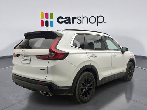 Platinum White 2023 Honda CR-V Hybrid Sport AWD