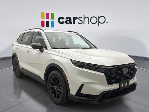 Platinum White 2023 Honda CR-V Hybrid Sport AWD