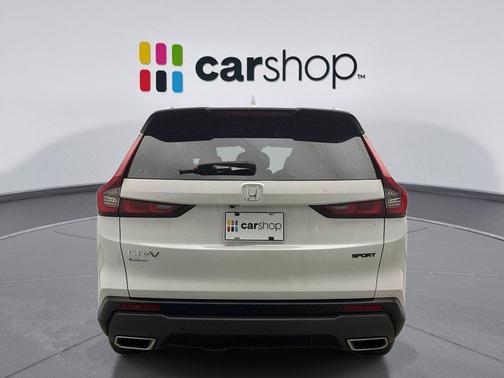 Platinum White 2023 Honda CR-V Hybrid Sport AWD