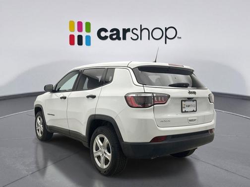 Bright White Clearcoat 2023 Jeep Compass Sport
