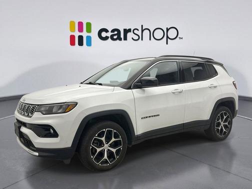 Bright White Clearcoat 2024 Jeep Compass Limited