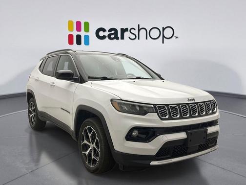 Bright White Clearcoat 2024 Jeep Compass Limited