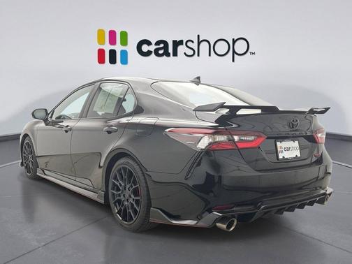 Midnight Black Metallic 2021 Toyota Camry TRD