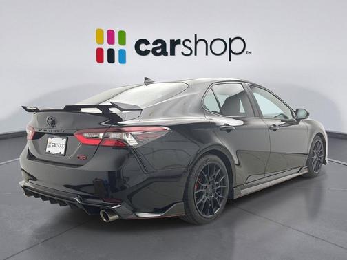 Midnight Black Metallic 2021 Toyota Camry TRD