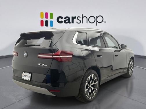 Black Sapphire Metallic 2025 BMW X3 30 xDrive