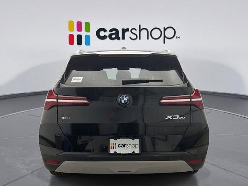 Black Sapphire Metallic 2025 BMW X3 30 xDrive