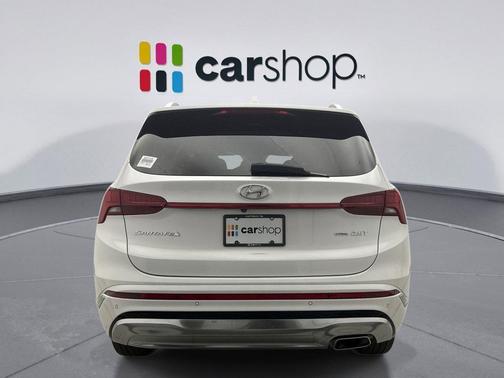 Serenity White Pearl 2023 Hyundai SANTA FE Calligraphy