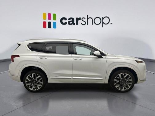 Serenity White Pearl 2023 Hyundai SANTA FE Calligraphy