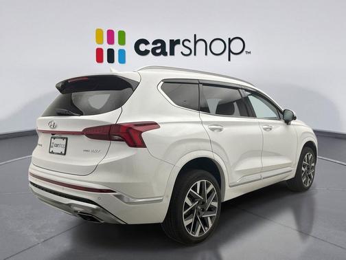 Serenity White Pearl 2023 Hyundai SANTA FE Calligraphy