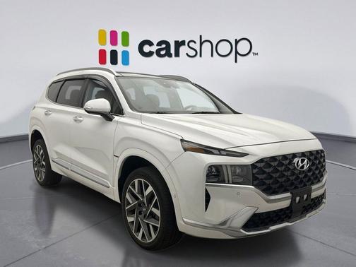 Serenity White Pearl 2023 Hyundai SANTA FE Calligraphy
