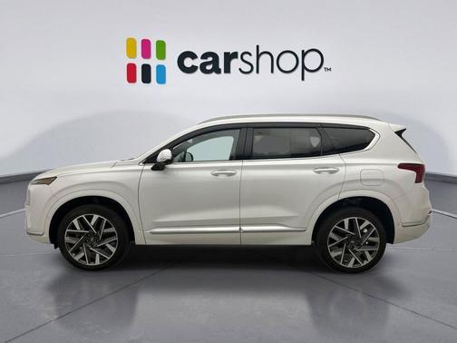 Serenity White Pearl 2023 Hyundai SANTA FE Calligraphy