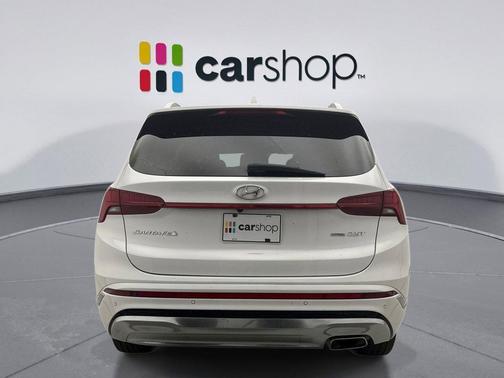 Serenity White Pearl 2023 Hyundai SANTA FE Calligraphy